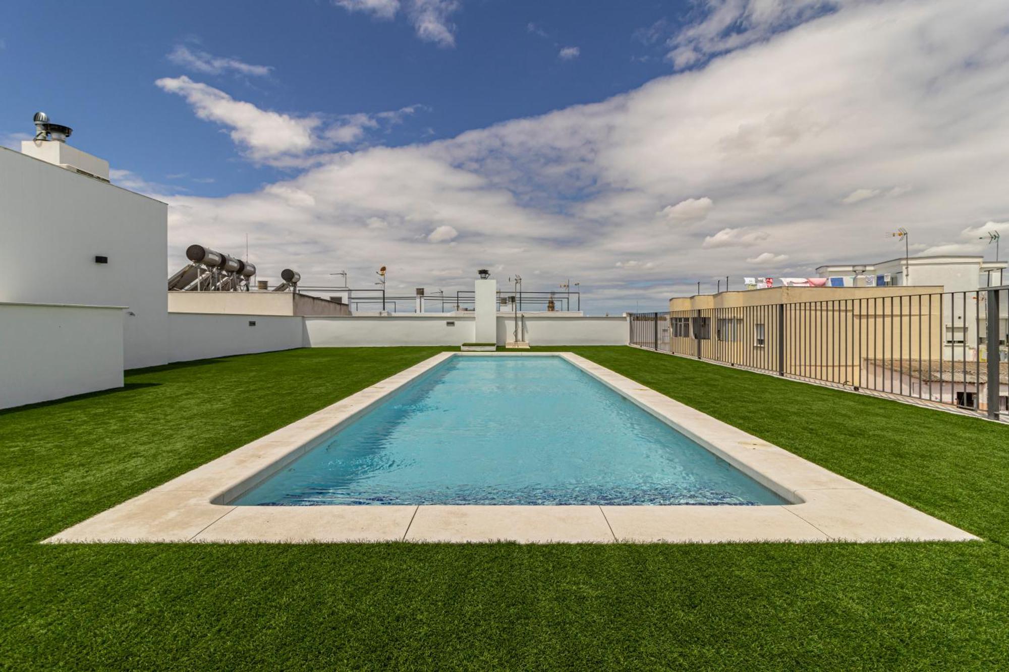 Allo Apartments San Clemente Centro 2 Habitaciones Parking Y Piscina Jerez de la Frontera Exteriör bild