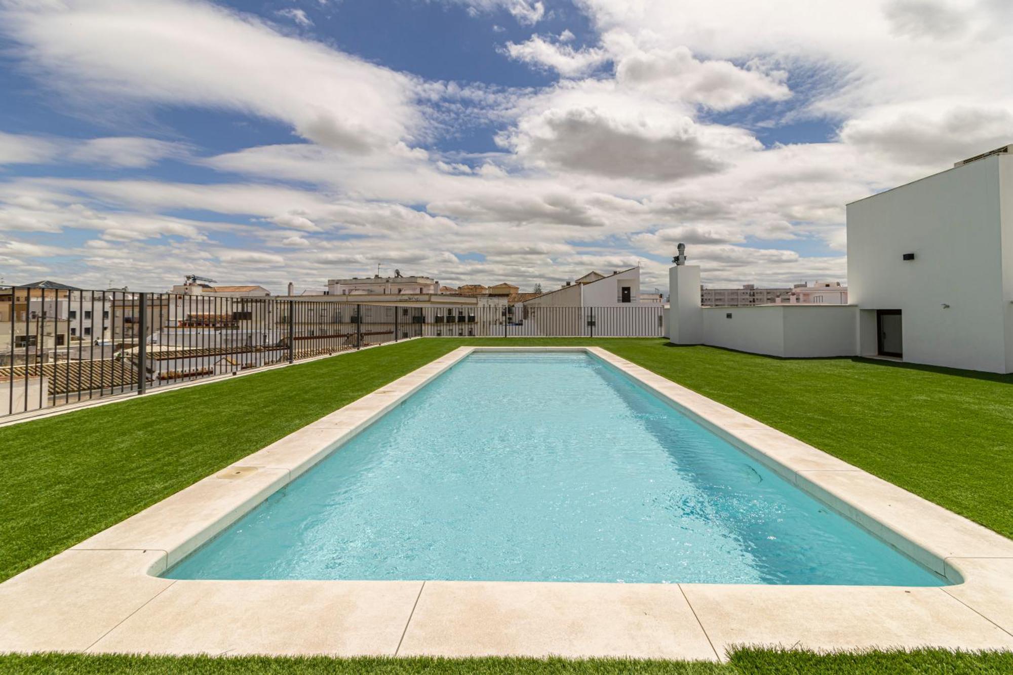 Allo Apartments San Clemente Centro 2 Habitaciones Parking Y Piscina Jerez de la Frontera Exteriör bild
